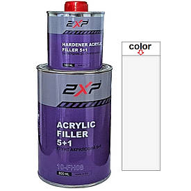 Акриловий ґрунт білий 2XP Acrylic Filler HS 5:1 White 800+160мл