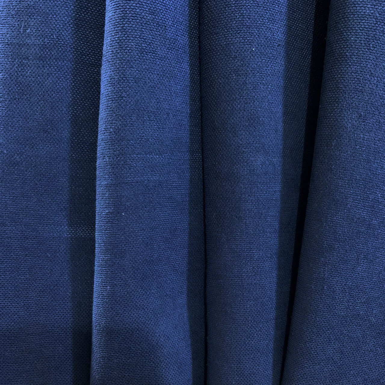 Шторна тканина мікровелюр на метраж, колір синій, висота 3м (Petek-356), фото 1