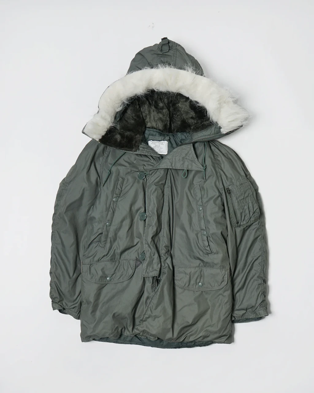 Куртка-паркка USAF Extreme Cold Weather Parka N-3B, Розмір: X-Large, Колір: Green, фото 1
