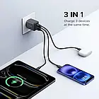 UGREEN X515 30W 3-Port GaN Fast Charger Зарядний пристрій, фото 5