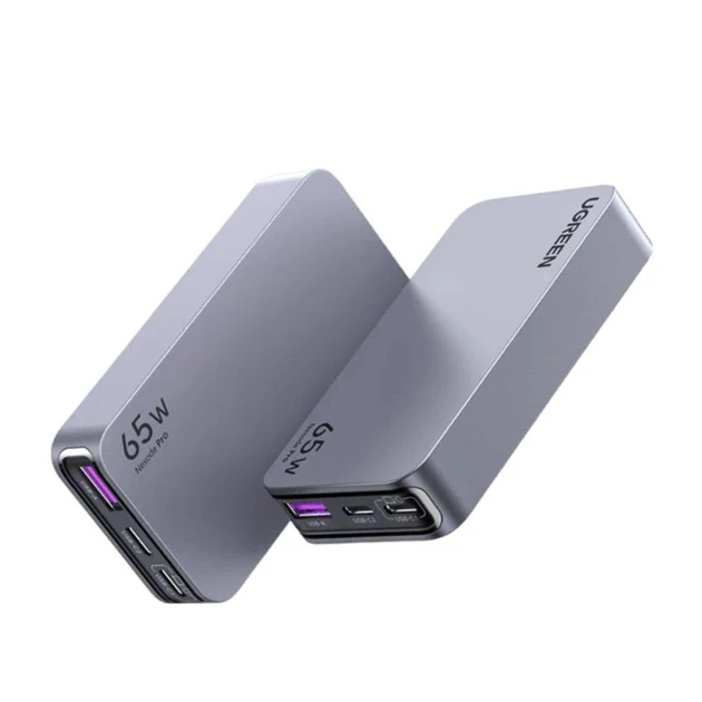 UGREEN X753 Nexode Pro 65W 3-Port GaN Ultra-Slim Fast Charger Зарядний пристрій, фото 1
