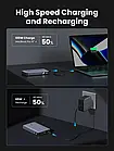 UGREEN 20000mAh 100W Two-way Fast Charging Power Bank Зарядний пристрій, фото 4