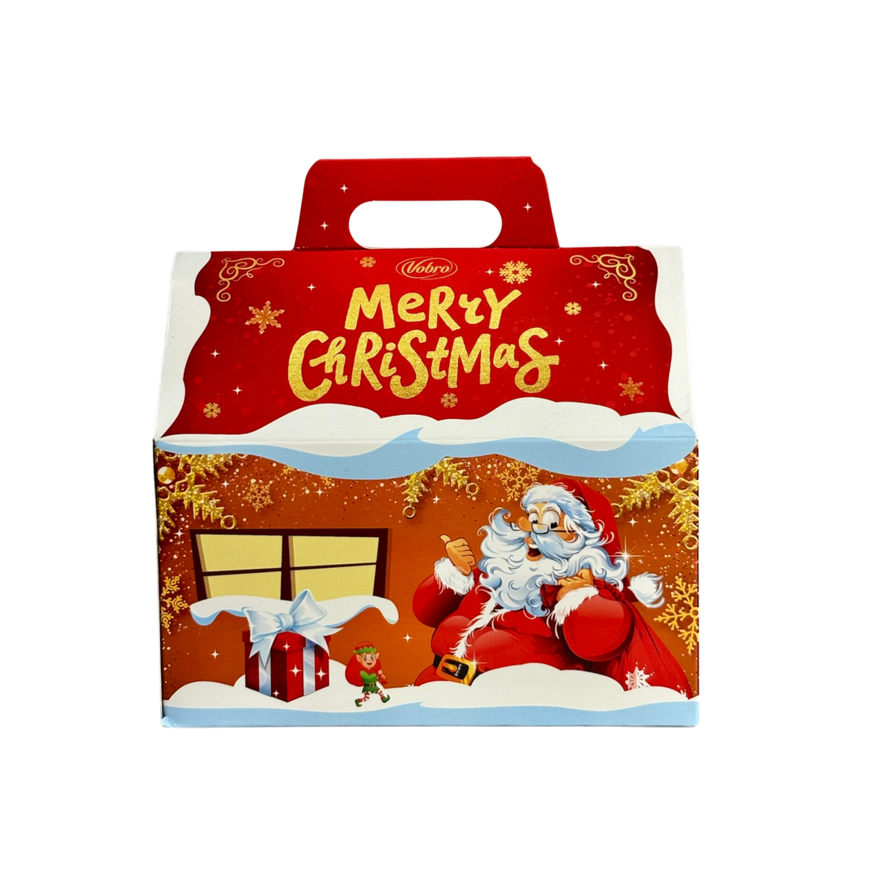 Цукерки Vobro, Різдвяний будиночок, 200г, фото 1