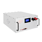 Акумулятор LP LiFePO4 51,2V - 230 Ah (11776Wh) (BMS SP 200A/100A) RM RS485/CAN LCD WH, фото 3