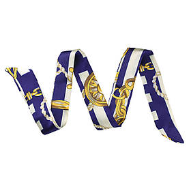 Хустинка-стрічка твіллі (85*4см) "Рим"