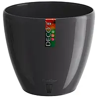 Горщик для квітів DECO-TWIN 1,5 л антрацит