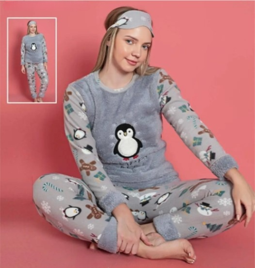 Піжама жіноча махрова