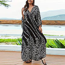 Туніка-сукня пляжна. Великі розміри. від L до 7XL. 55-Т, фото 4