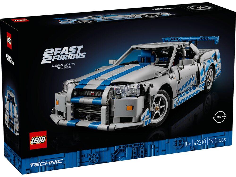 Конструктор LEGO Technic (42210) Подвійний форсаж Автомобіль Nissan Skyline GT-R (R34), фото 1