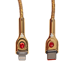 Кабель (шнур) LP USB Type-C на Lightning 30Вт зі швидкою зарядкою (QC) 1м C301ML