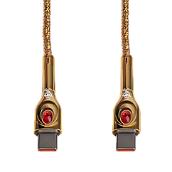 Кабель (шнур) LP USB Type-C на USB Type-C 5А 65Вт зі швидкою зарядкою (QC) 1м C651MС