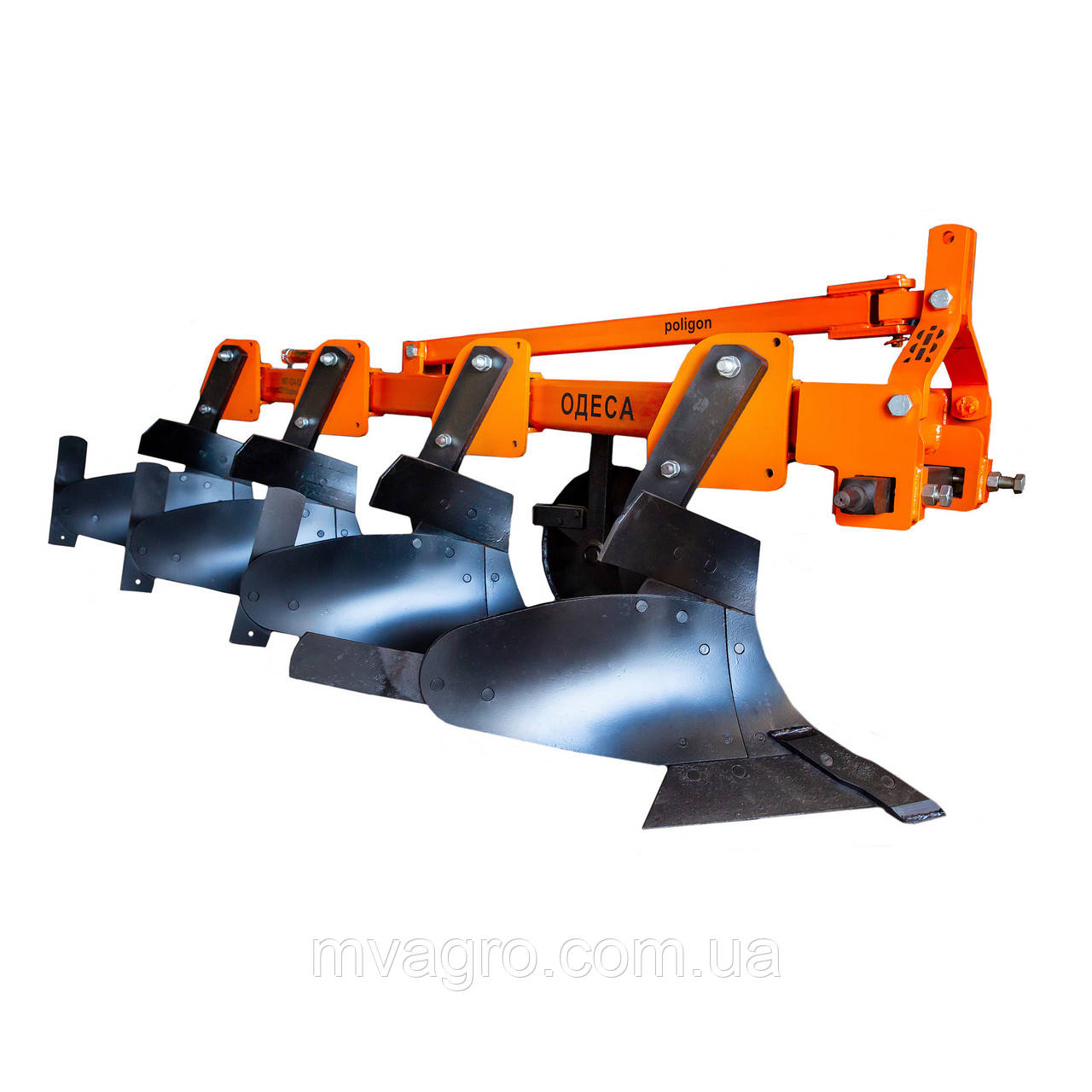 Плуг навісний 4-х корпусний. ПМУ-4-35, фото 1