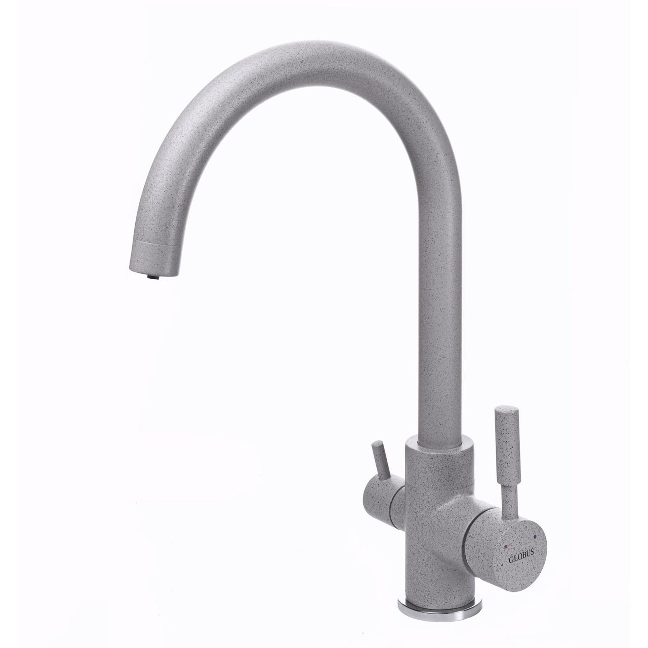 Смеситель для кухни Globus Lux LAZER GLLR-0333-2-ARENA под осмос, фото 1