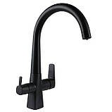 Смеситель для кухни Globus Lux LAZER GLLR-0999-1-ONIX под осмос, фото 2