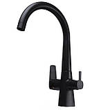 Смеситель для кухни Globus Lux LAZER GLLR-0999-1-ONIX под осмос, фото 3
