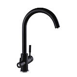 Смеситель для кухни Globus Lux LAZER GLLR-0333-10-BB под осмос, фото 5