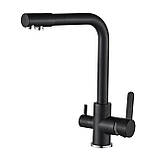 Смеситель для кухни Globus Lux LAZER GLLR-0444-10-BB под осмос, фото 2