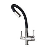 Смеситель для кухни Globus Lux LAZER GLLR-0903-8-STSTEEL под осмос, фото 5