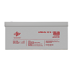 Акумулятор гелевий LPM-GL 12V - 280 Ah