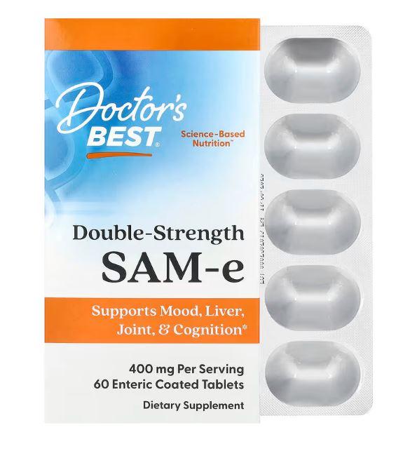 S-Аденозилметионин 400, Doctor's s Best, 60 табл.