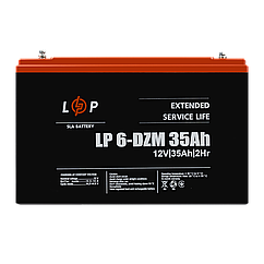 Тяговий свинцево-кислотний AGM акумулятор LP 6-DZM-35 Ah