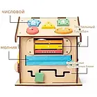 Бізікуб MD 0838 будиночок (розібраний), шестерні, сортер, шестерні, лабіринт, рухливі деталі, фото 4