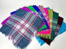 Хустка тепла Клітинка 70х70см (10 штук)