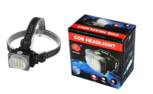 Налобний ліхтарик 6659A