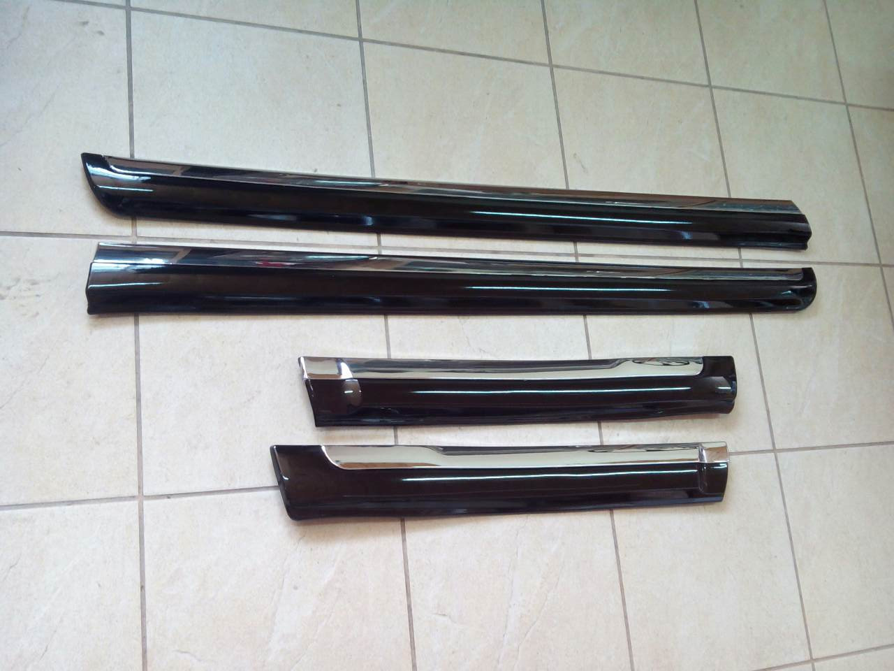 Молдинги дверей Toyota Land Cruiser Prado 150, фото 1