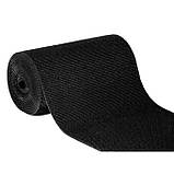 Рулон 90х1500 см. щетинисте покриття/брудозахисна доріжка чорна PLASTTURF 39, ширина 90 см, фото 2