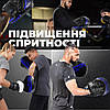 Лапи боксерські PowerPlay 3041 Challanger Чорно-Сині PU [пара], фото 10