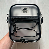 Сумка через плече Vans прозора, унісекс. Мессенджер Ванс.