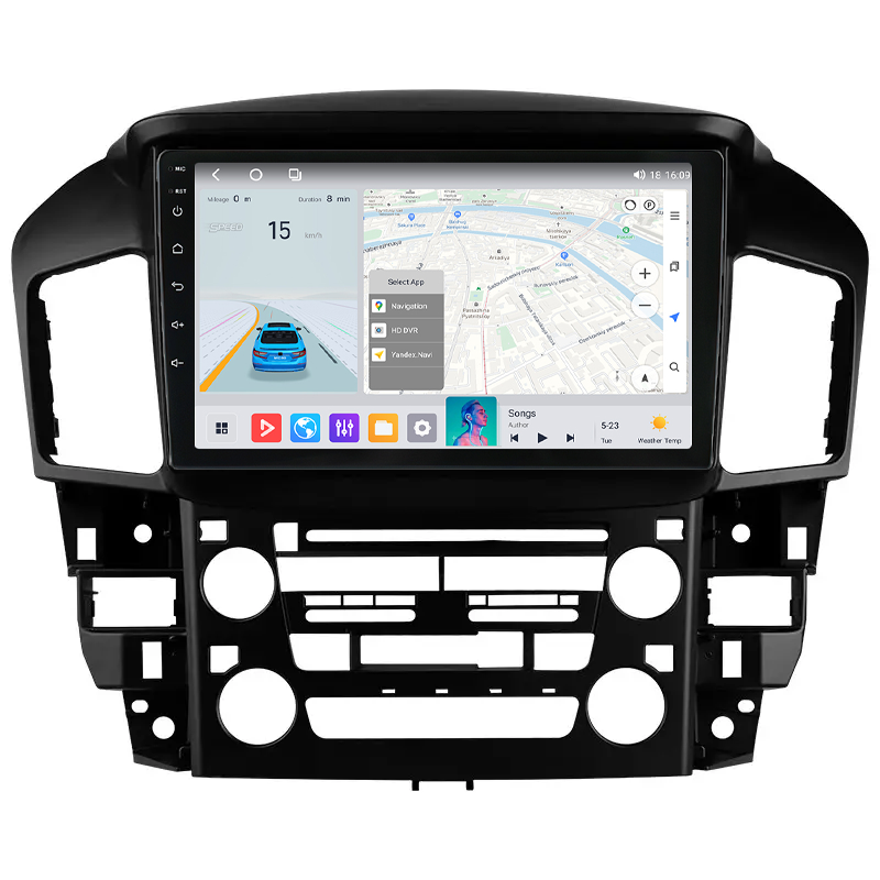 Штатна магнітола Mekede MS Toyota Harrier (1997 - 2003) QleD, фото 1