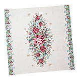 Скатертина на Новорічний стіл  97х100 см. гобеленова RUNNER1391NA, фото 7