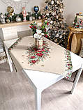 Скатертина на Новорічний стіл  97х100 см. гобеленова RUNNER1391NA, фото 3