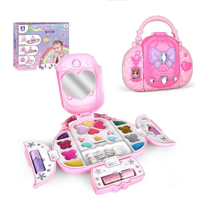 Дитяча косметика Сумочка (помада, лак, тіні, рум'яна) ZR-45C, фото 1