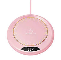 Рожева підставка 308м для розігрівання гелю на USB, 20 Вт