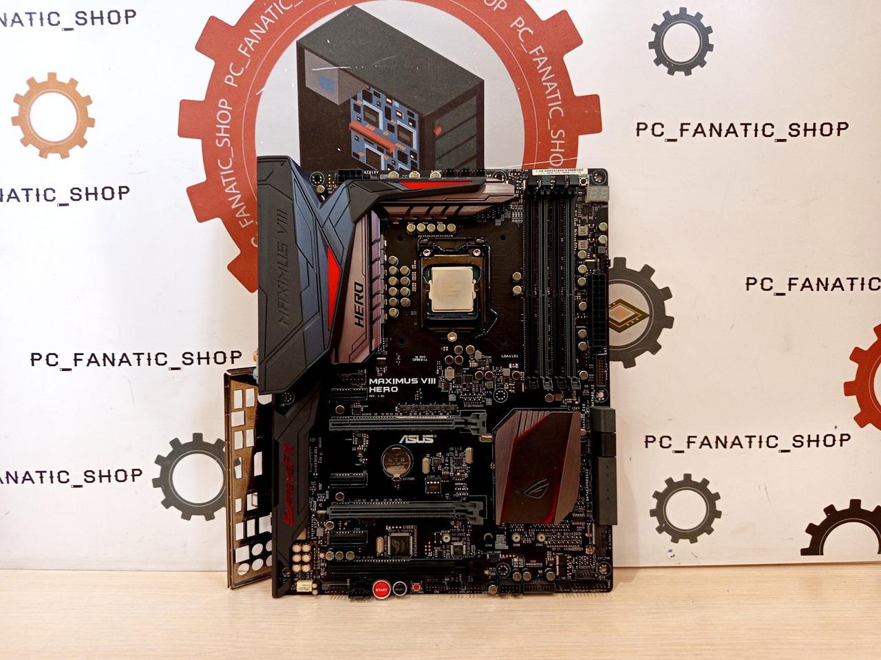 Комплект Материнська плата Asus ROG Maximus VIII HERO+ Intel Core i7-6700K Гарантія 1 місяць, фото 1