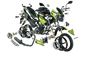 Запчастини на мотоцикли закордонні