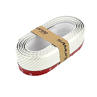 Молдинг переднього бампера КАРБОН білий 4х250см гума (на скотчі) (вр-во SAMURAI)