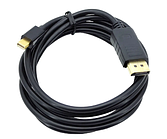 Кабель Mini DisplayPort (Mini DP) → DisplayPort (DP) 1.8м