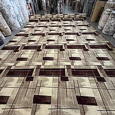 Килимове покриття на повстяній основі СКЛО коричневе, фото 2