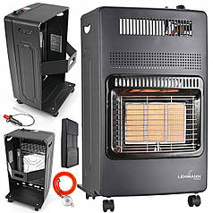 Газоелектричний обігрівач Lehmann Leon 4.2kW 70 м²