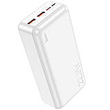 Повербанк hoco J101B 30000 mAh із швидкою зарядкою зовнішній акумулятор 22.5W Power bank USB Type-C micro USB, фото 8