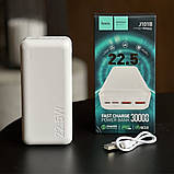 Повербанк hoco J101B 30000 mAh із швидкою зарядкою зовнішній акумулятор 22.5W Power bank USB Type-C micro USB, фото 9