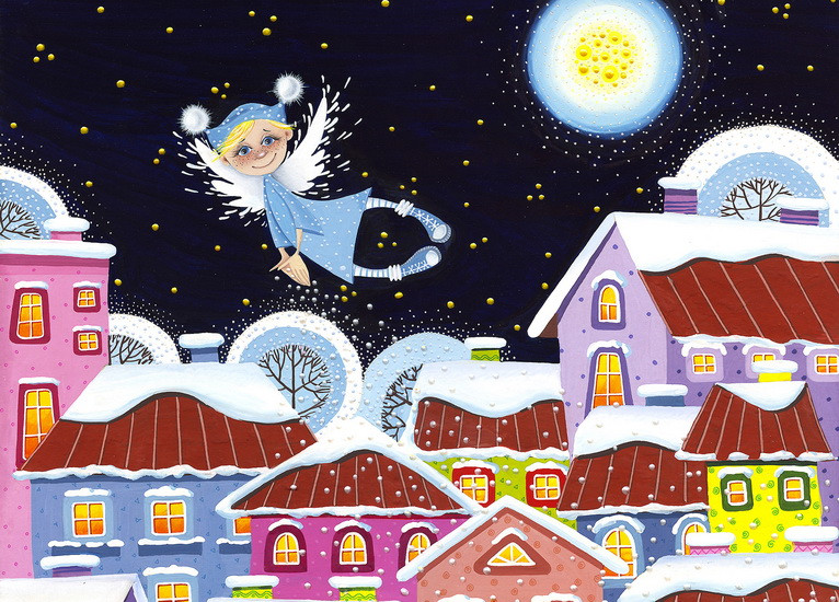 Поштівка "Перший сніг", фото 1