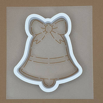 Набір вирубування з трафаретом Дзвіночок 10.5 см