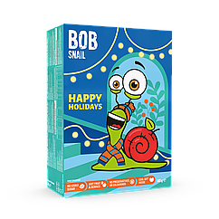 Набір Маленькій різдвяний бокс з іграшкою Snail City 140 г Равлик Боб
