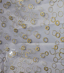 М'яке скло на метраж 60 см Скатертина прозора