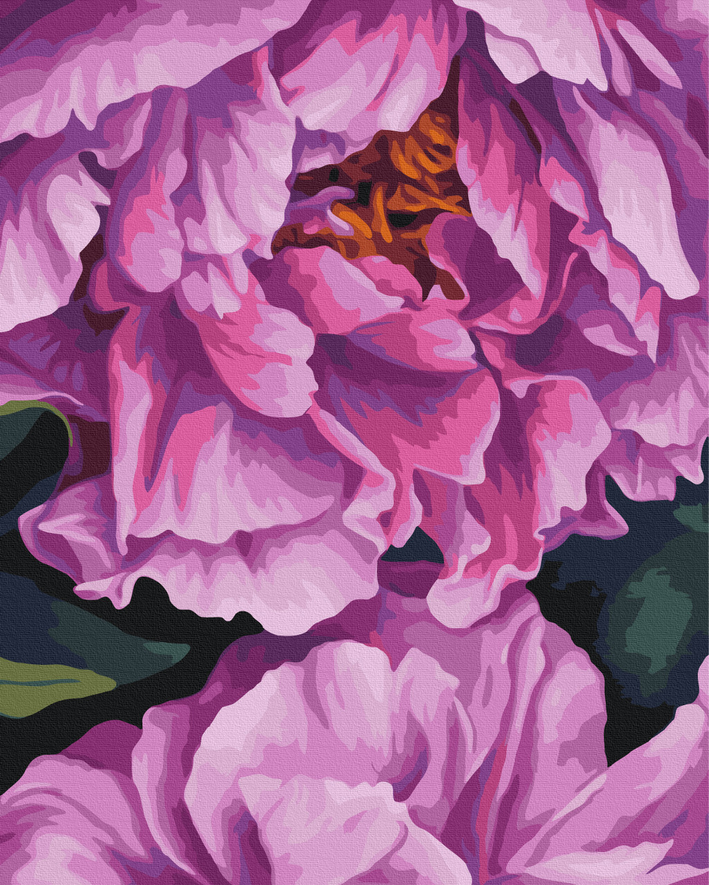 Картина за номерами В глибині пелюсток © Анастасія Альохіна Brushme 40х50см. BS54474